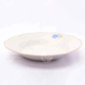Plato de Porcelana No.9  – Elegancia y Durabilidad (9.25 pulgadas)