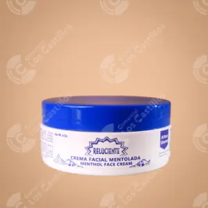 Reluciente Crema Facial Mentolada 4oz