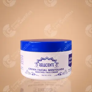 Reluciente Crema Facial Mentolada After Shave 8 oz
