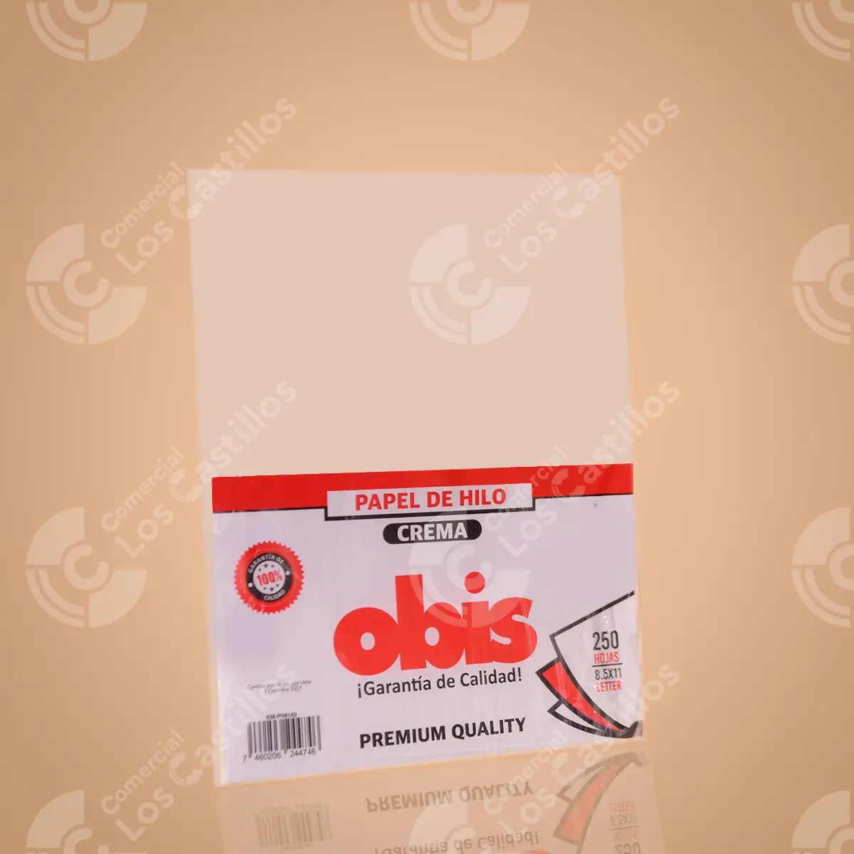 8162_0 Papel De Hilo 250Uds Crema - Comercial Los Castillos