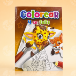 Libro De Colorear Y Sé Feliz Con Animales Para Niños - Comercial Los Castillos
