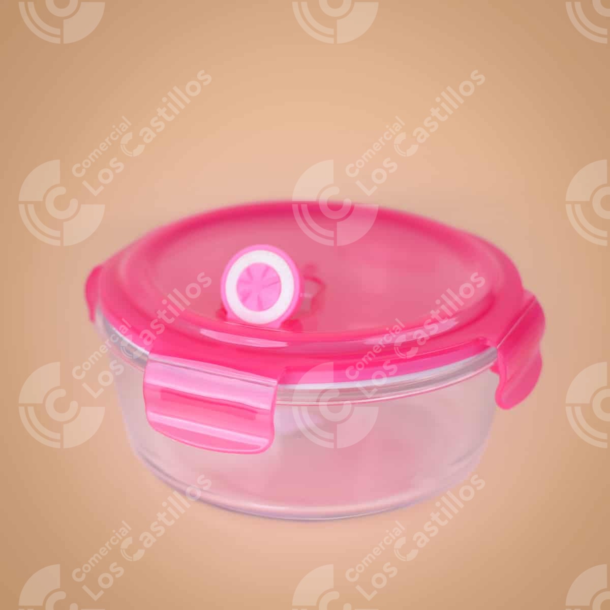 Bowl Redondo con Tapa – Conservación Fresca (Mediano)