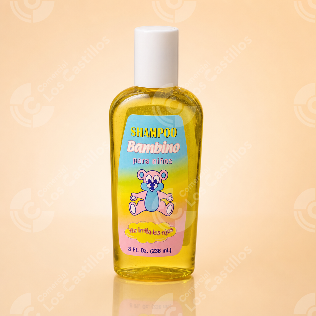 Pt1264_0 Shampoo Bambino Para Niños 8 Oz (236 Ml) - Comercial Los Castillos