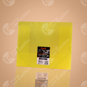 Folder Plástico con Elástico – Organización Eficiente (A4)