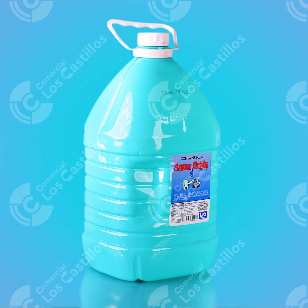 00046_0 Agua Orbis 4 Gal - Minerales Esenciales (4 Galones) - Comercial Los Castillos