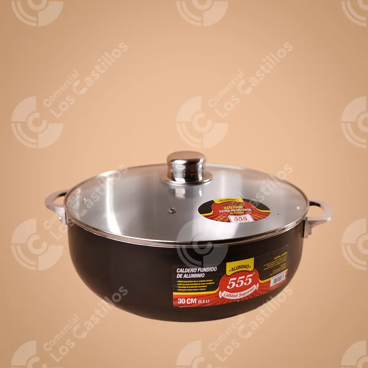 000615_0 Caldero Negro 555 – Cocina Versátil (No.30) - Comercial Los Castillos