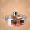Caldero De Aluminio 555 – Cocción Uniforme (24 Cm) - Comercial Los Castillos