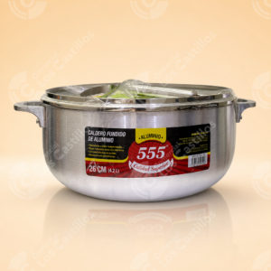 Caldero Aluminio Fundido 555 No.26 – 26 cm / 4.2 L