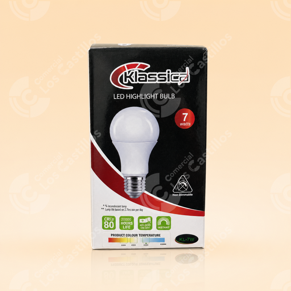 001727_2 Bombillo Led 7W - Comercial Los Castillos