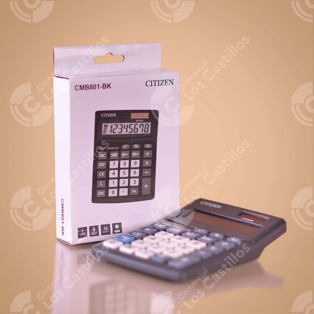 001897_0 Calculadora Electrónica Cmb801-Bk - Comercial Los Castillos