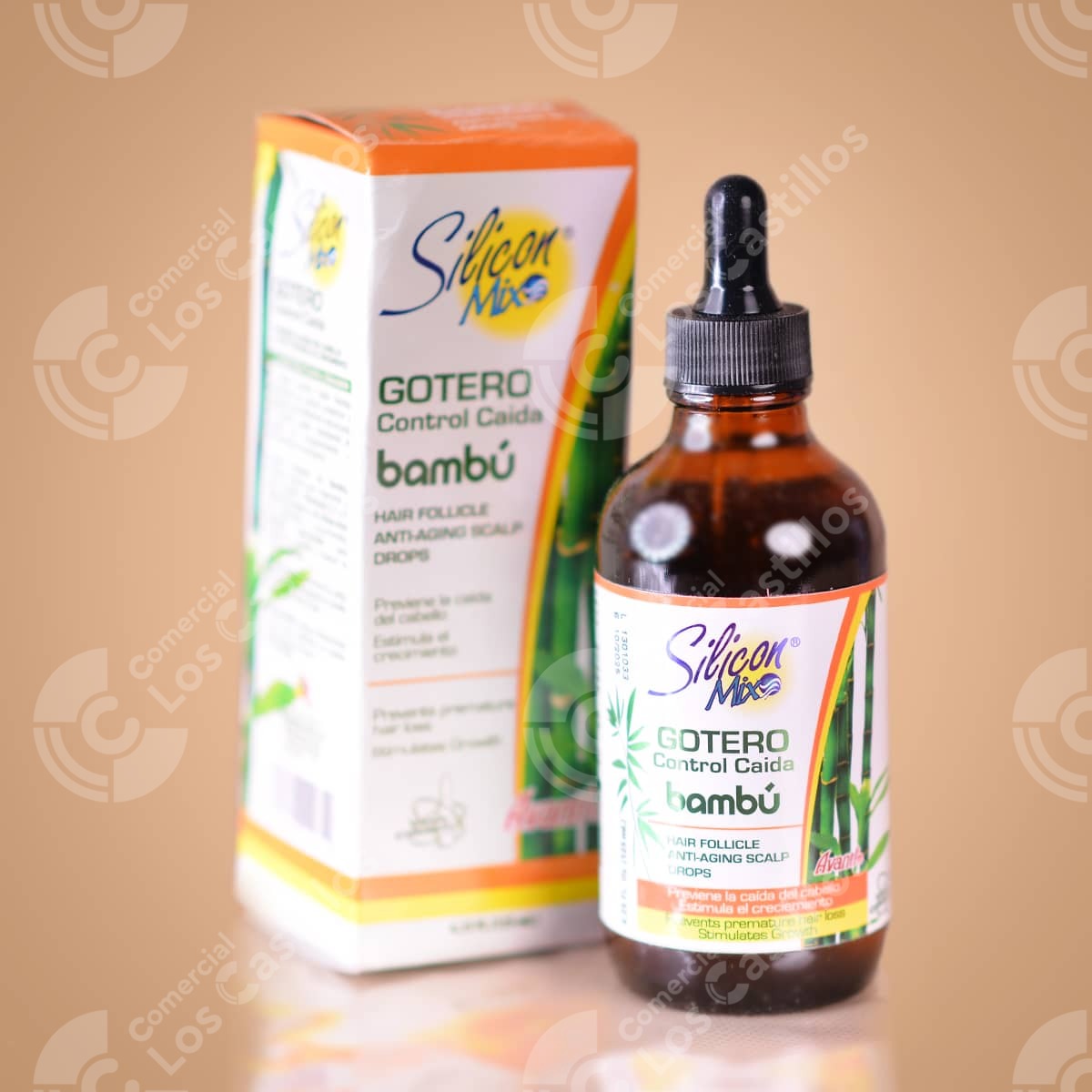001936_0 Gotero Control Caída Bambú 4 Oz - Comercial Los Castillos