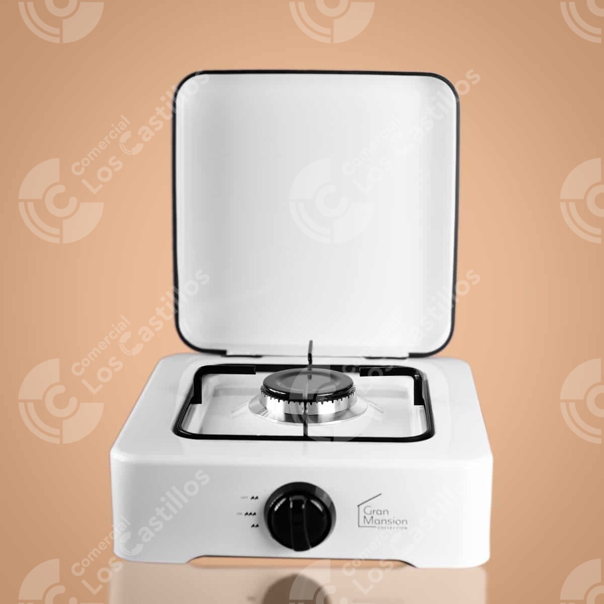 002217_0 Estufa 1 Hornilla Gas Blanca - Comercial Los Castillos