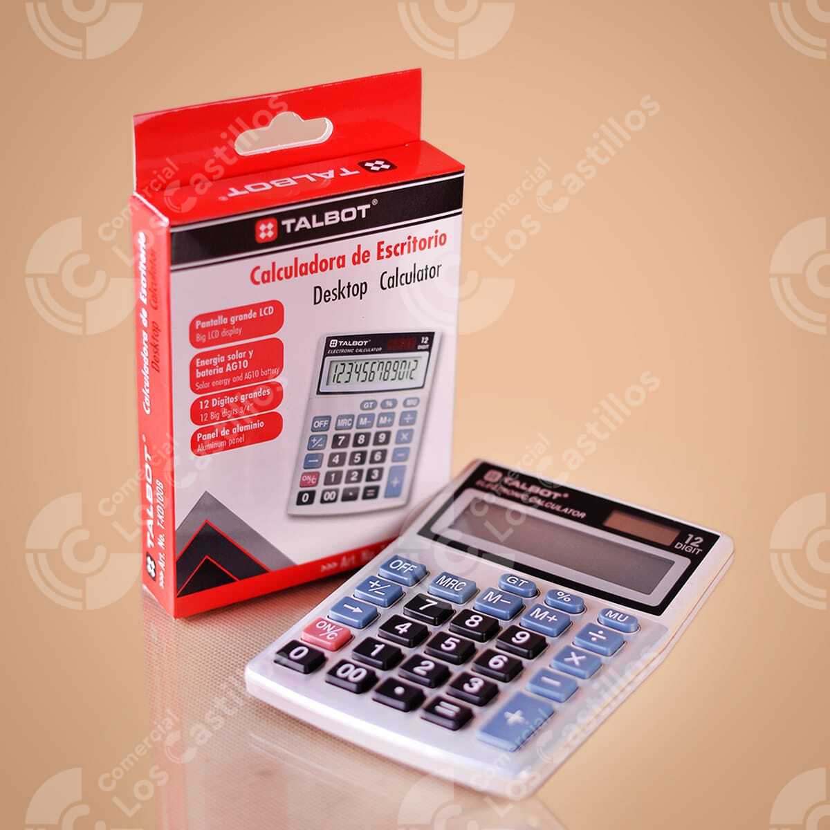 002738_0 Calculadora de Escritorio 12 Dígitos - Comercial Los Castillos