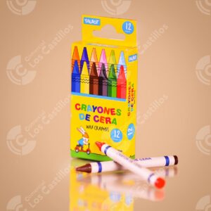 Crayones de Cera 12 Colores