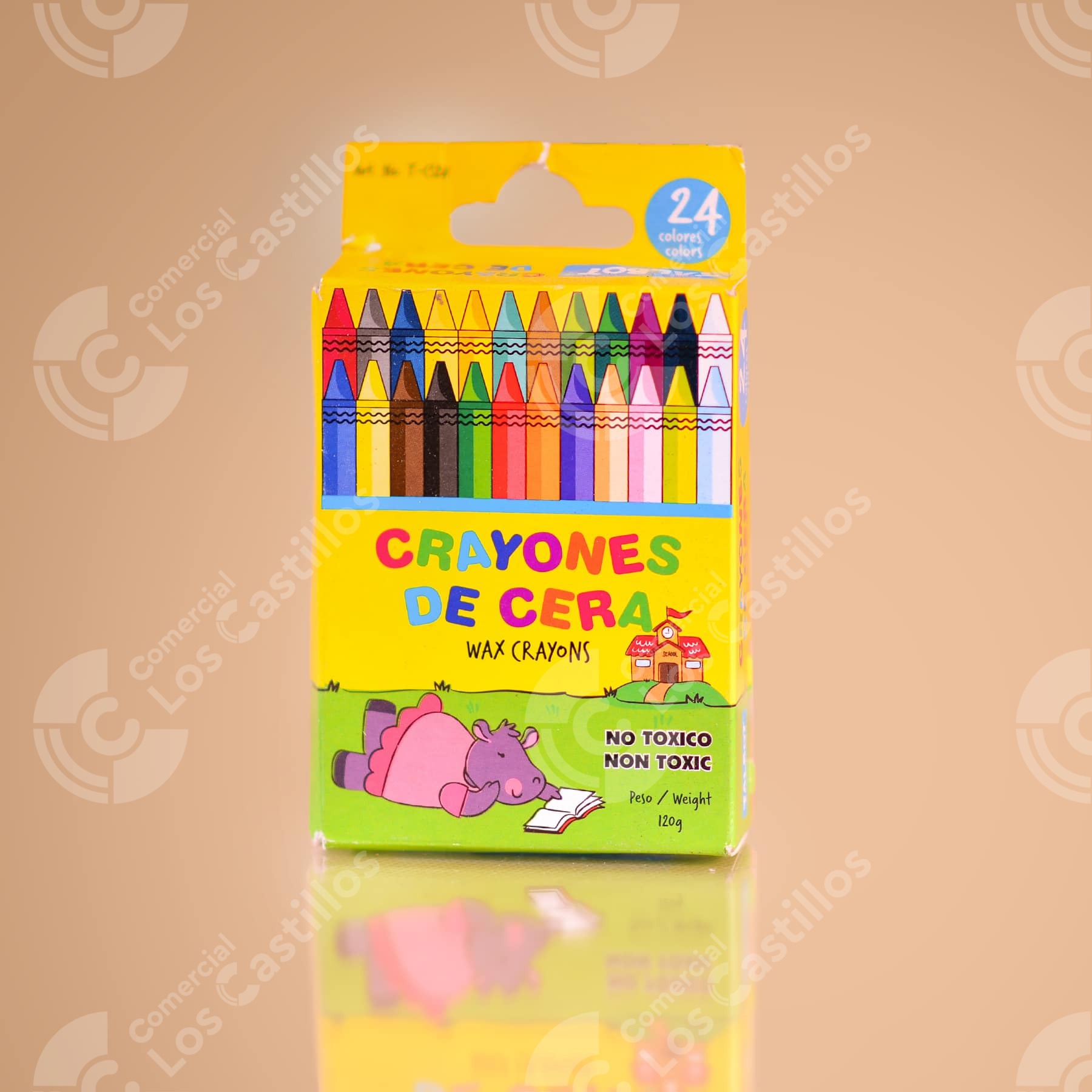 002794_0 Crayones De Cera 24 Unidades - Comercial Los Castillos