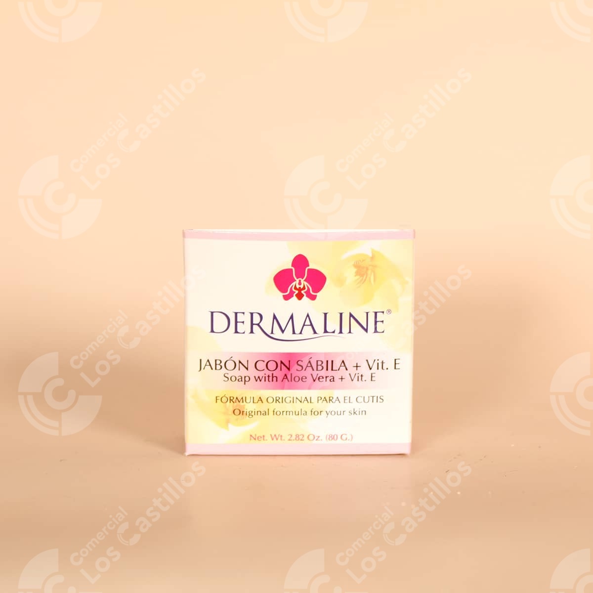 00756_0 Jabón Dermaline 80G - Comercial Los Castillos