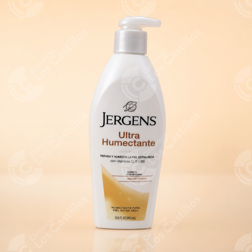 100425_0 Jergens Ultra Humectante Crema Corporal 13.5 Oz - Comercial Los Castillos