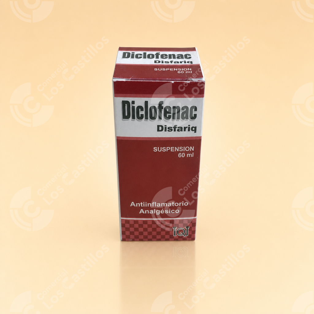 100508_0 Diclofenac Disfariq Suspensión 5mg/ml 60 ml - Comercial Los Castillos