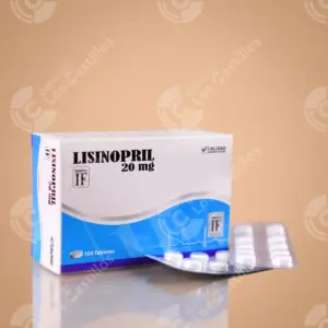 Genericos IF Lisinopril 20mg 100 Tabletas