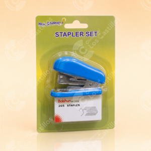 Set Mini Grapadora con Grapas 24/6 New Student