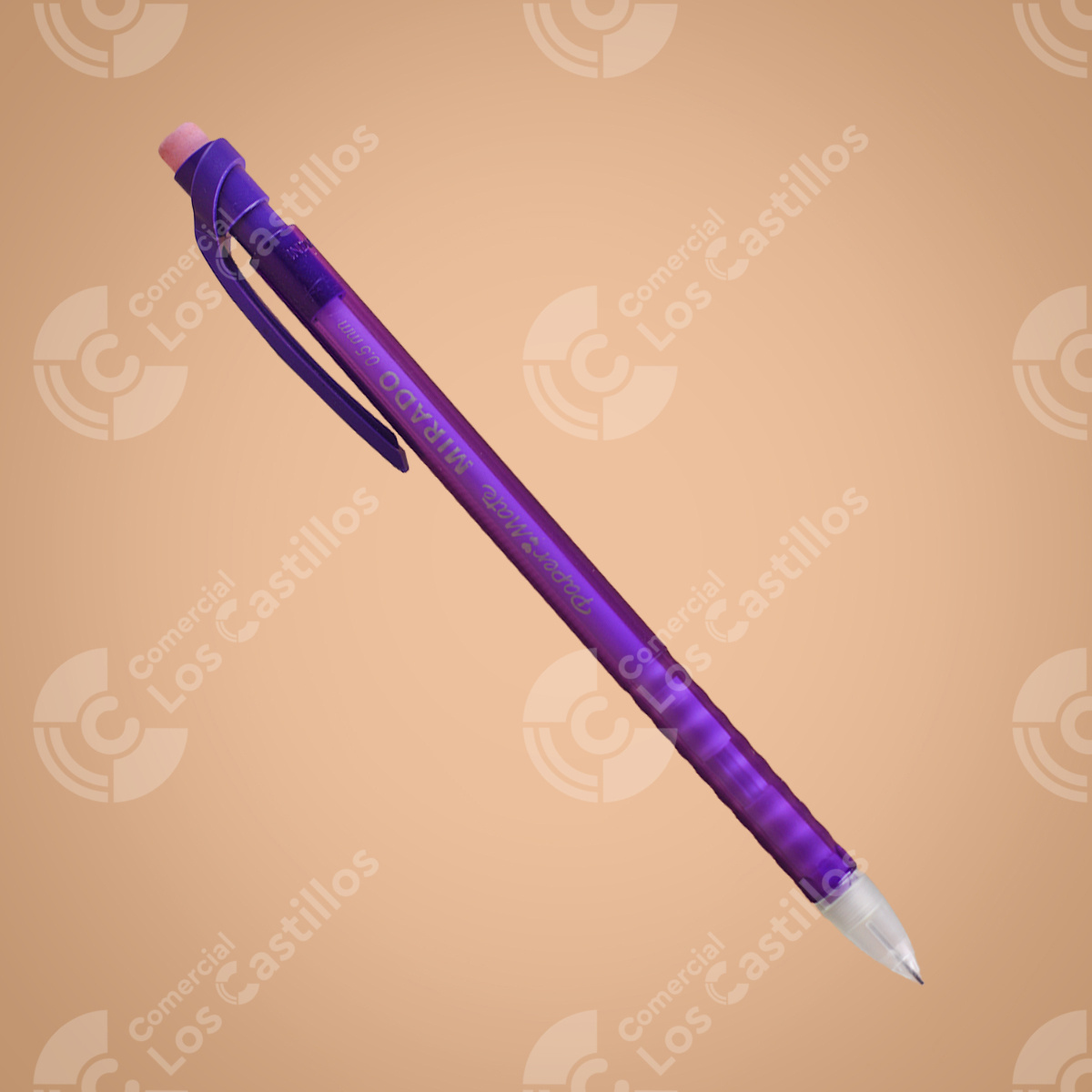 22002379_0 Lápiz Portaminas 0.5 Morado - Comercial Los Castillos