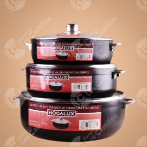 Set de Calderos de Aluminio 6pcs