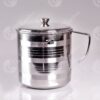 Jarro De Metal Con Tapa 14Cm - Comercial Los Castillos