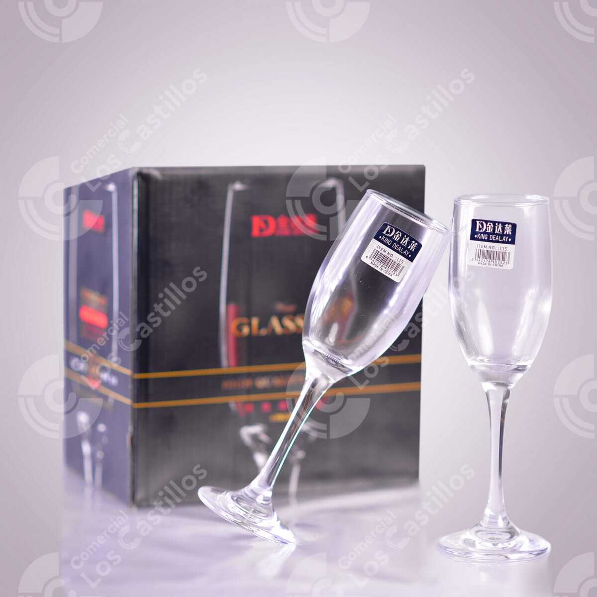22002524_0 Set De Copas De Cristal Para Vino 335066 - Comercial Los Castillos