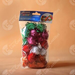 Pom Pom Brillante 4cm