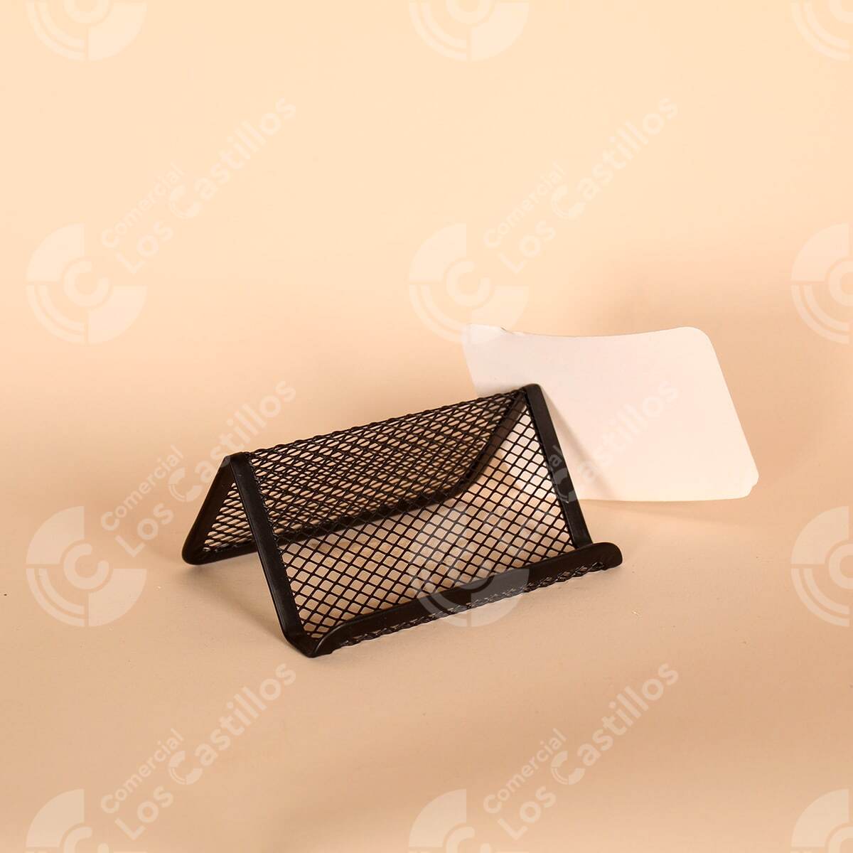 22002952_0 Porta Tarjeta De Metal Negro 99022 - Comercial Los Castillos