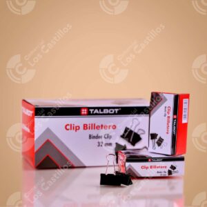 Clip Billetero 32mm 12uds