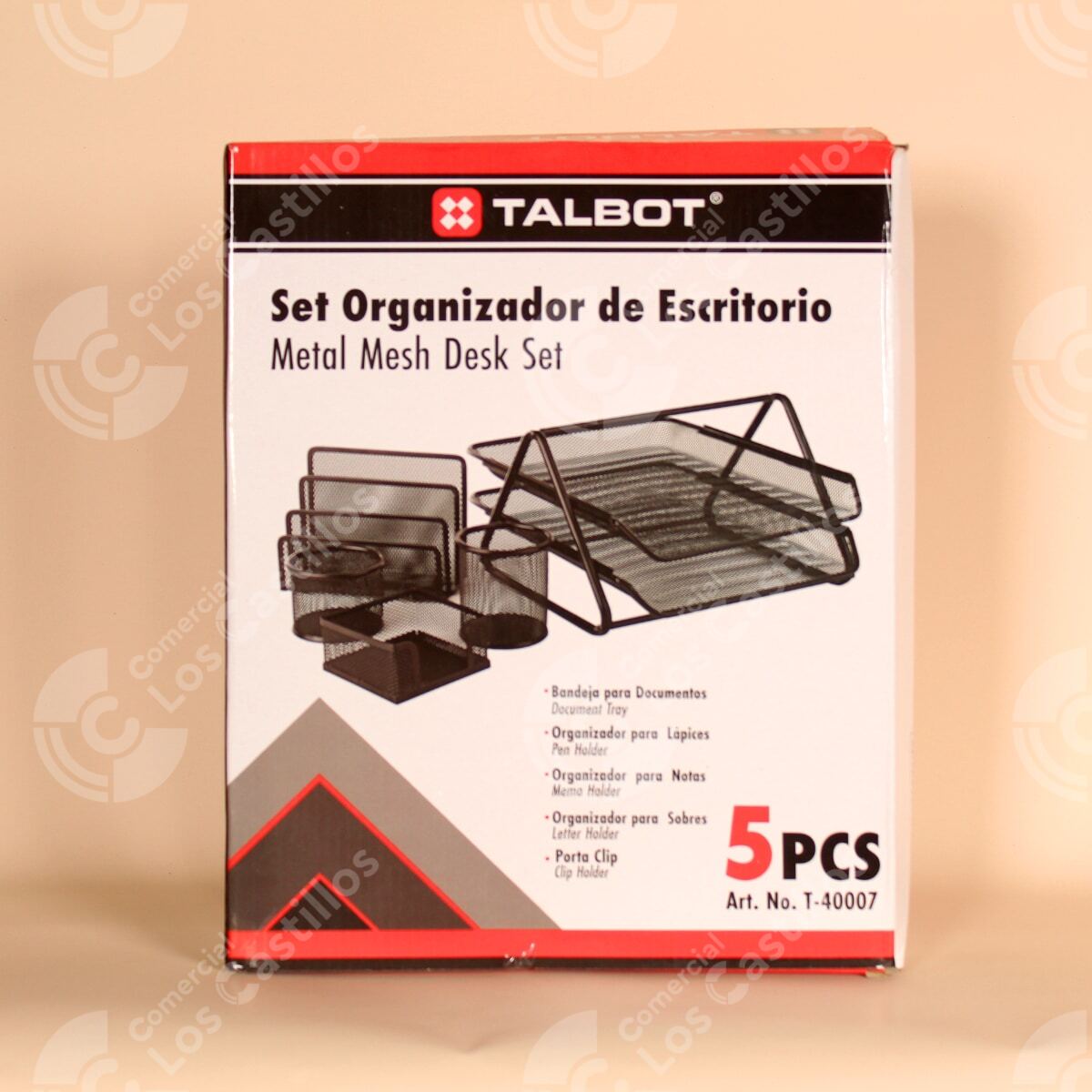 22002984_0 Set Organizador De Escritorio 5 Piezas - Comercial Los Castillos