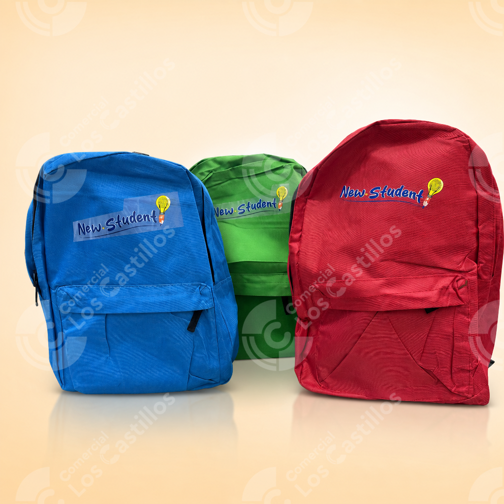 22003169_0 Mochila Escolar 17Pulg Multicolor - Comercial Los Castillos