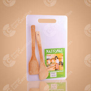 Tabla de Picar con Cucharones 3pcs