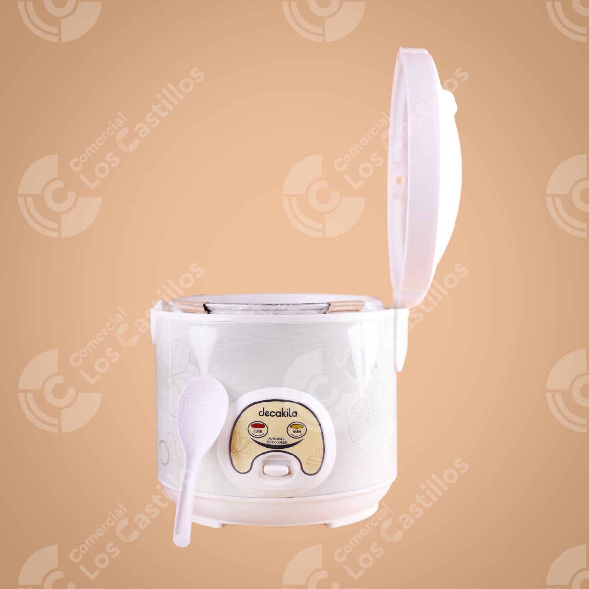 22003395_0 Olla Arrocera 1.5L Blanca - Comercial Los Castillos
