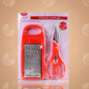 Set Rayador Y Tijera Cocina 2Pcs - Comercial Los Castillos