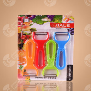 JIALE Set Pelador de Papas 4 Piezas Multicolor