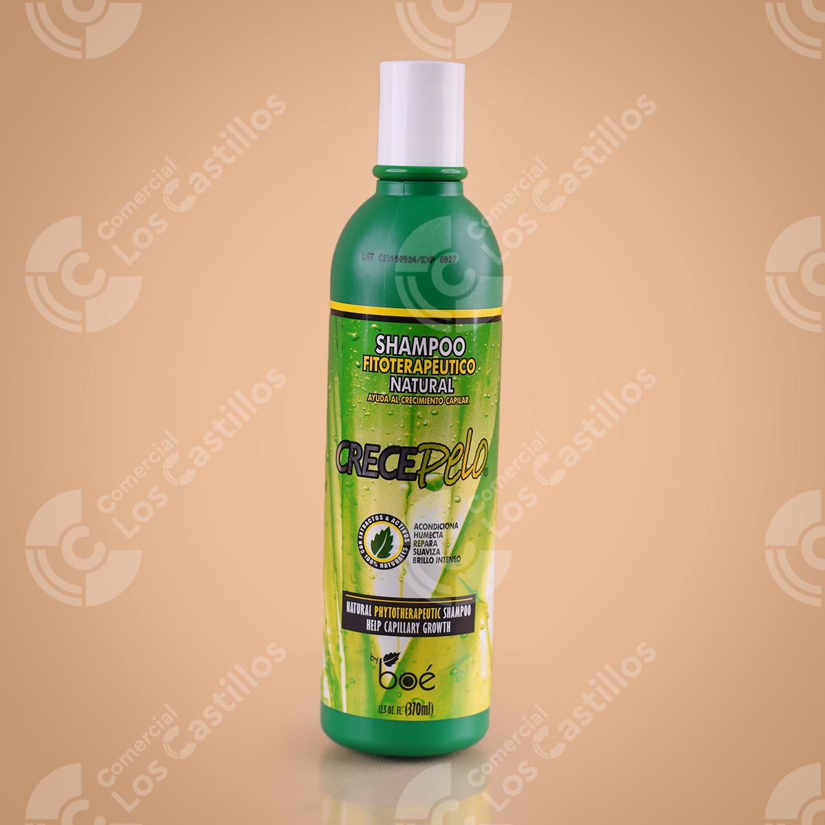 22003499_0 Shampoo Crecepelo - Fortalece El Cabello (12.5Oz 370Ml) - Comercial Los Castillos