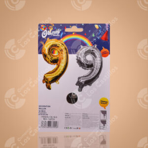 Globo Decorativo Número 16 Pulgadas