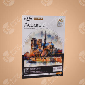 Libreta Acuarela A5 20 Hojas