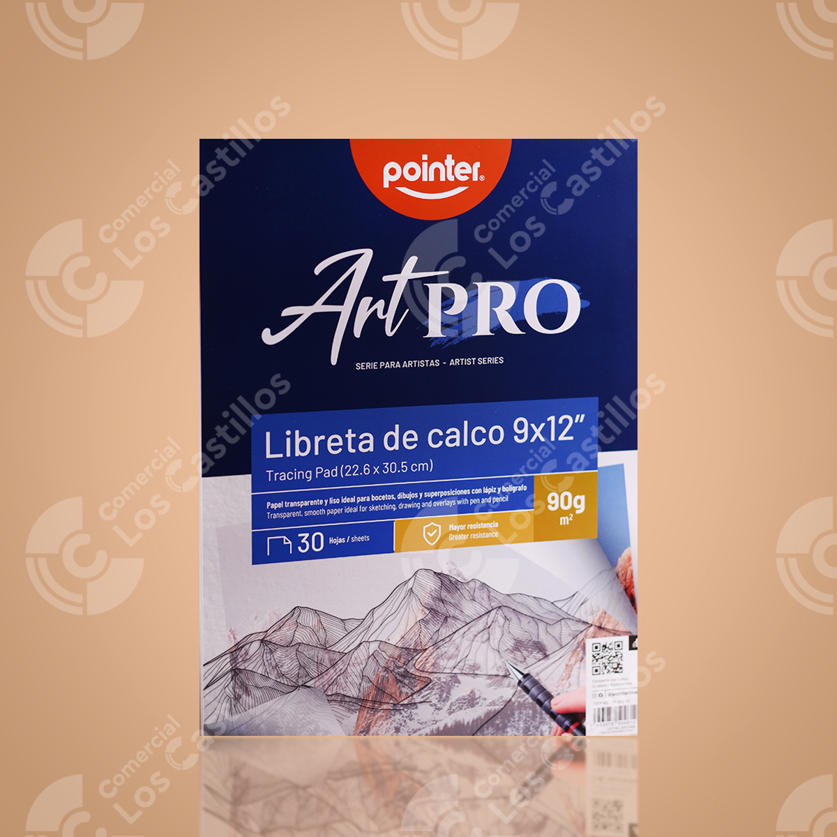 22003567_0 Libreta Calco 9X12 30H 90G/M² - Comercial Los Castillos