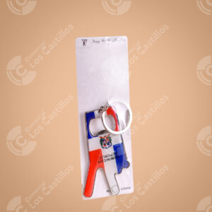 Destapador Llavero Bandera Dominicana