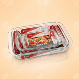 Paire Rectangular – Resistente al Calor (1.8 Litros)