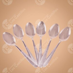 Set de Cucharas de Acero Inoxidable 6 Uds