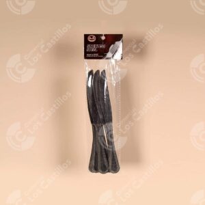 Set Cuchillos de Mesa Acero Inoxidable 6 Piezas