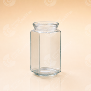 Envase de Cristal Transparente para Alimentos