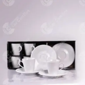Set de Taza de Café con Platillo – Elegancia y Funcionalidad