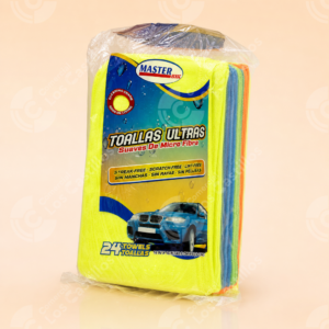 Set Toalla Microfibra Master 16x16pulg (24 Unidades)