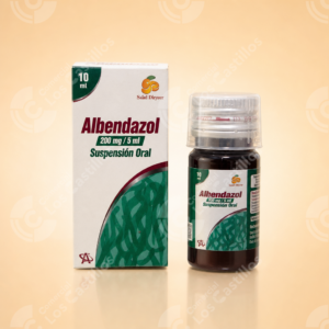Albendazol Suspensión - Ayuda contra parásitos (10ml) 200mg