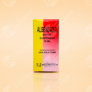 Albendazol Disfariq Suspensión Antiparasitaria 10 ml